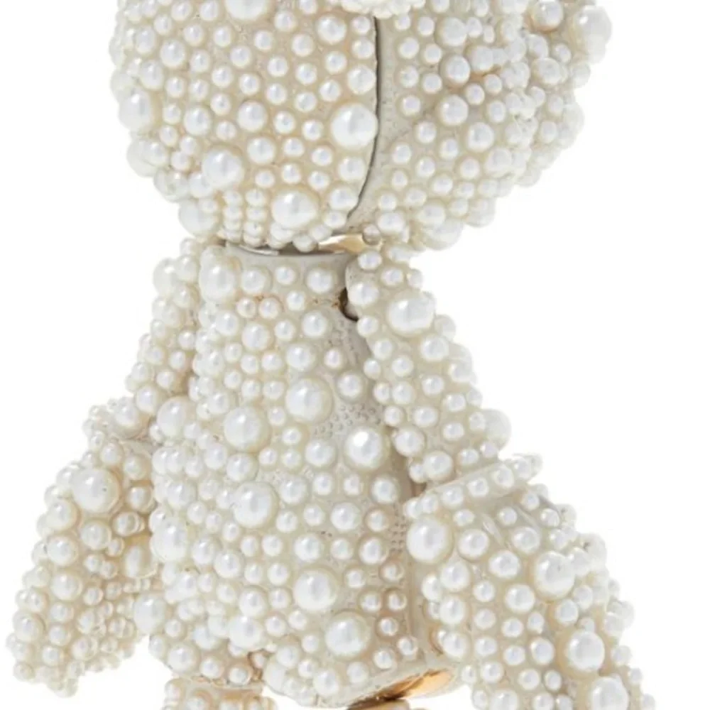 NEW BAUBLEBAR Disney Mickey Mouse Simulated Pearl Bag Charm - Picture 2 of 6